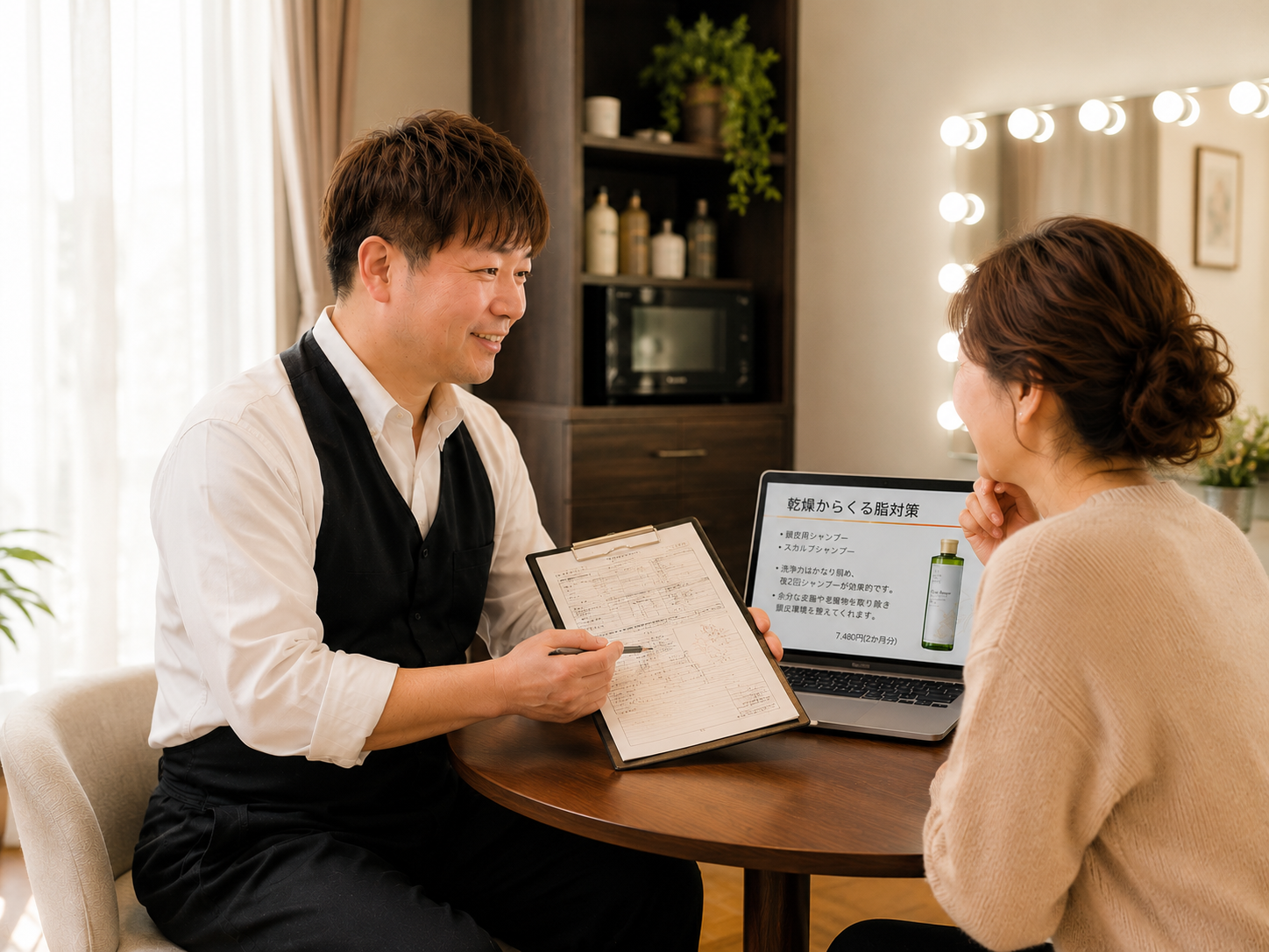 薬に頼らない育毛カウンセリング しゅくるithnani